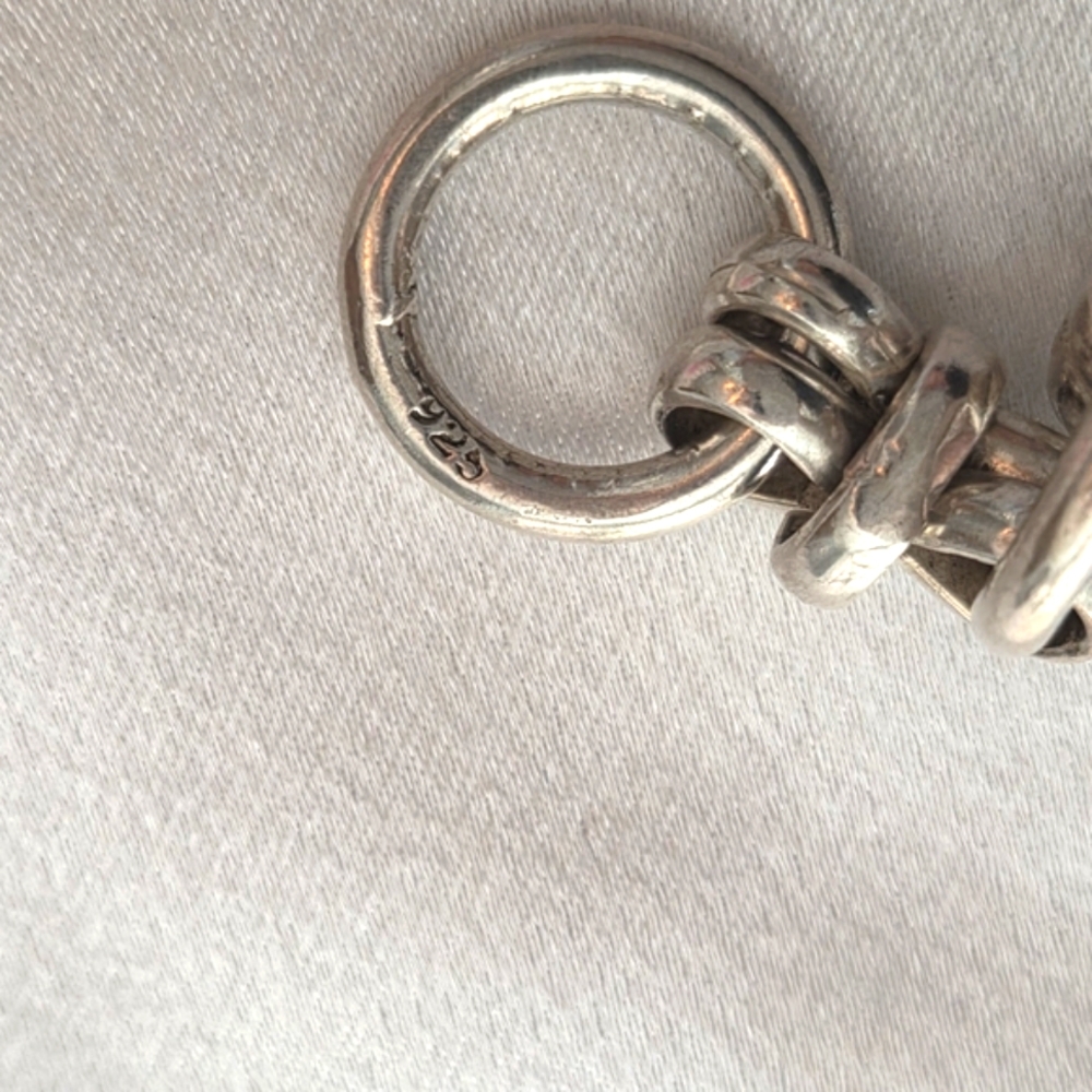 Chunky Silver Chain Bracelet - Picture 4 of 4